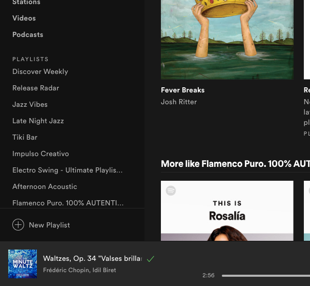 the law of locality in Spotify's UI