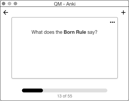 wireframe redesign of Anki UI to pass the squint test