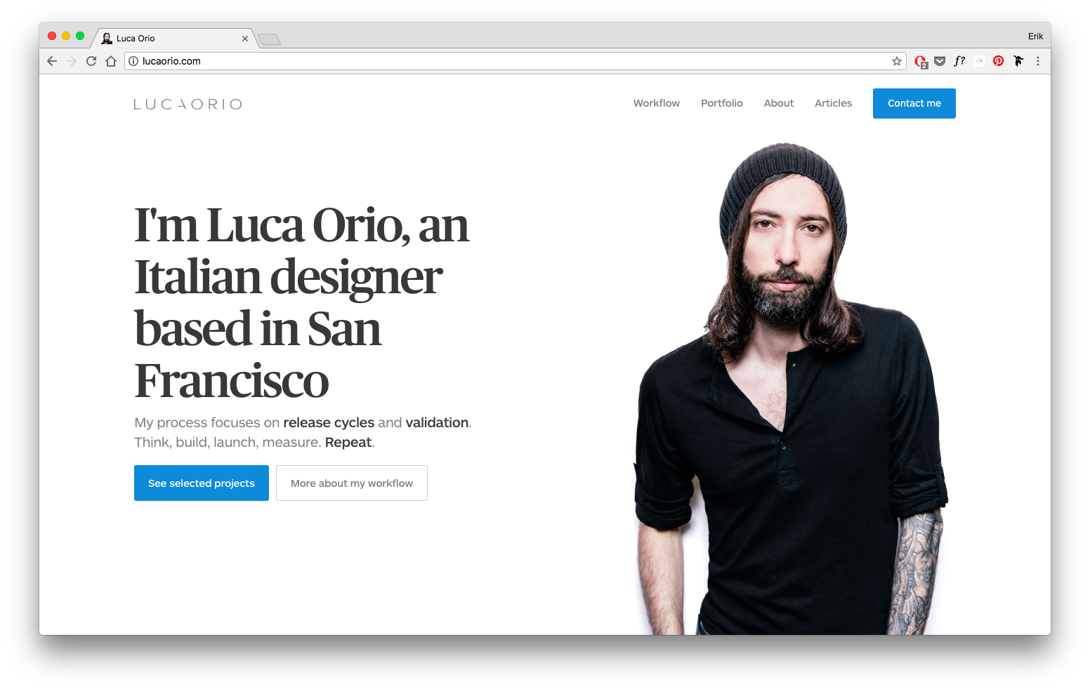 Luca Orio design portfolio